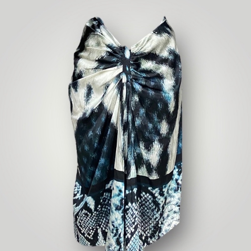 Roberto Cavalli Snakeskin Print Skirt